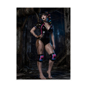 Batwing Beauty Goth Pinup Wall Art