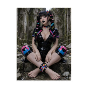 Poison Apple Gothic Pinup Poster Art